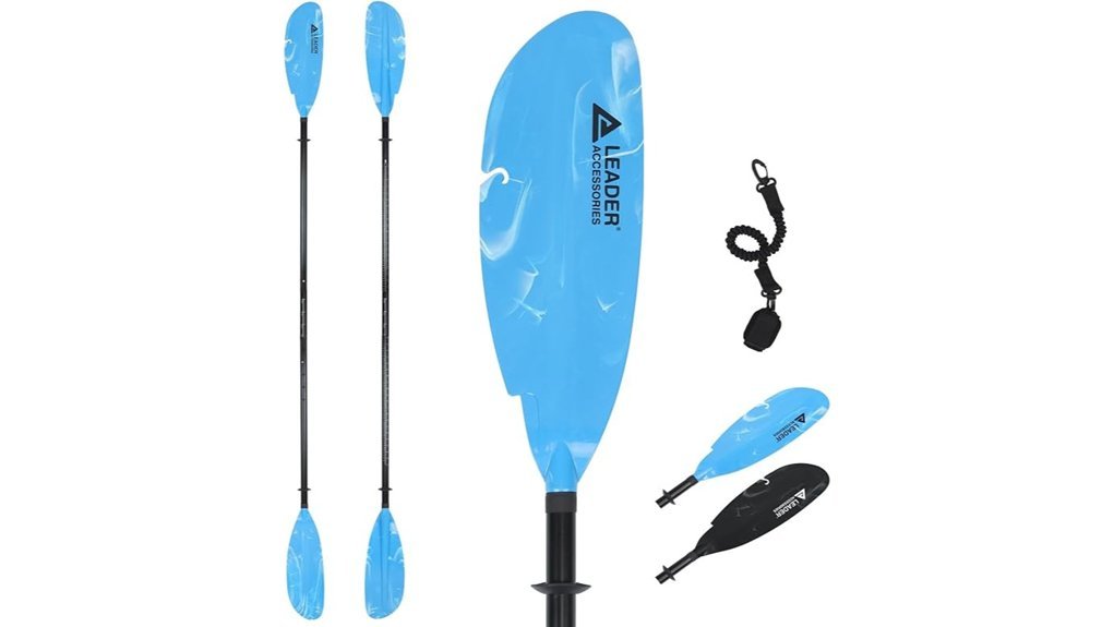 adjustable kayak paddle oar