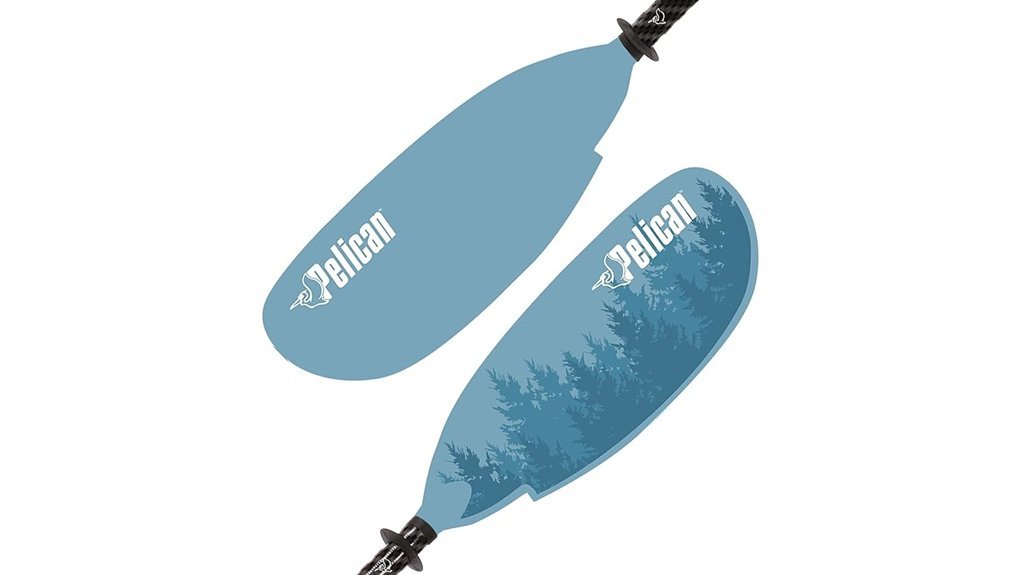 adjustable pelican kayak paddle