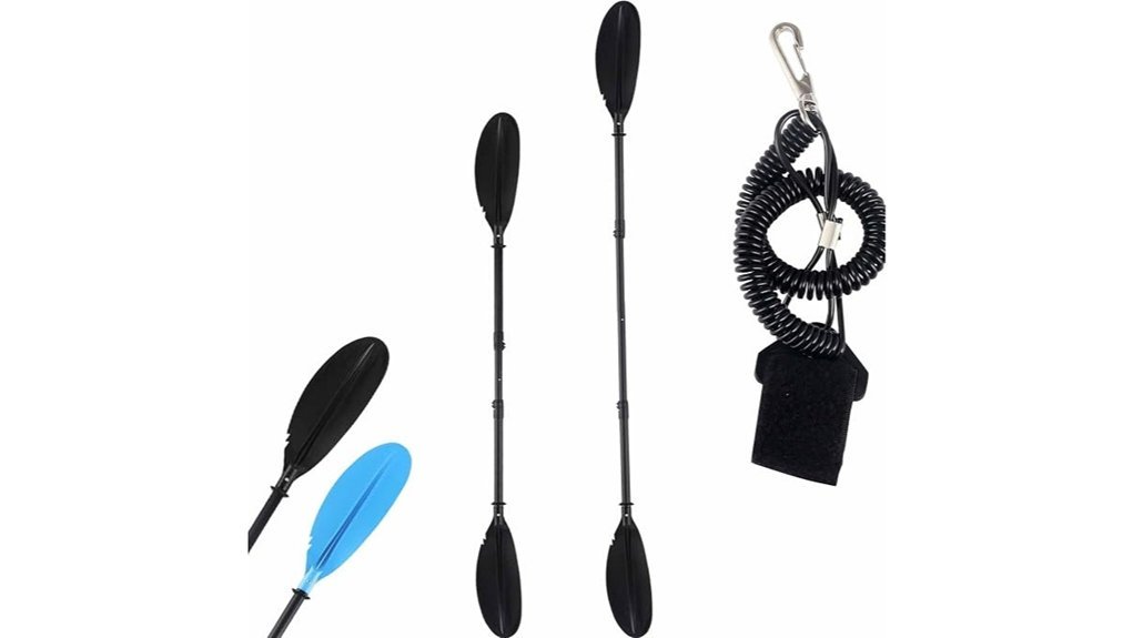 adjustable polypropylene kayak paddle