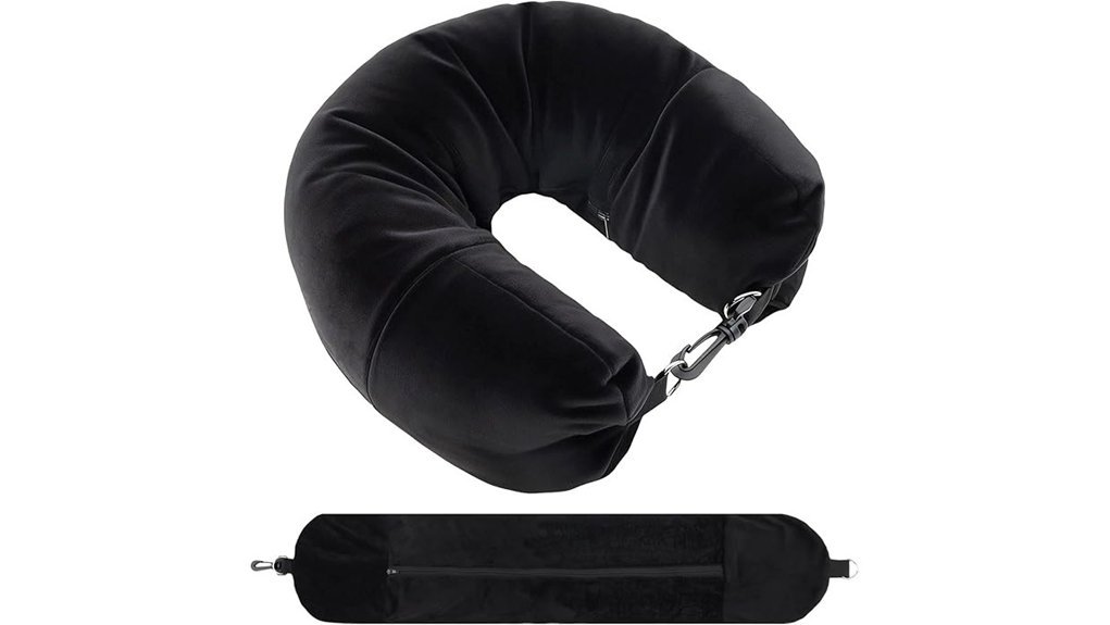 adjustable stuffable travel pillow