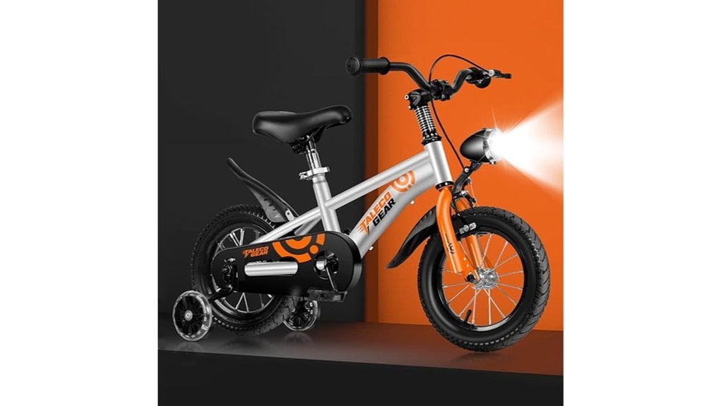 adjustable training wheels bike