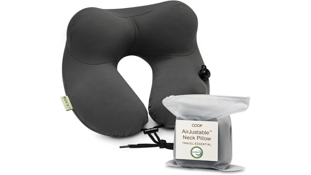 adjustable travel neck pillow