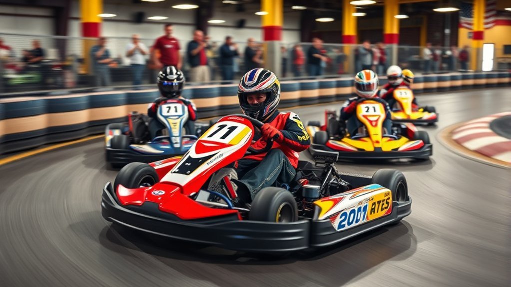 adrenaline fueled go kart racing