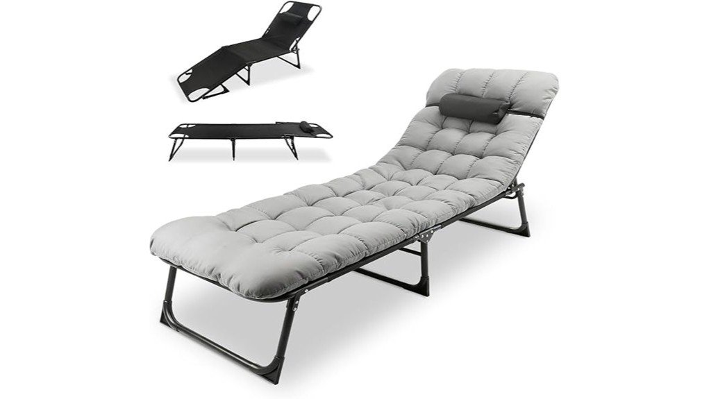 adult camping cot comfort