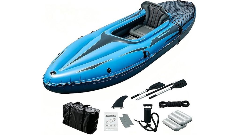 adult inflatable fishing kayak