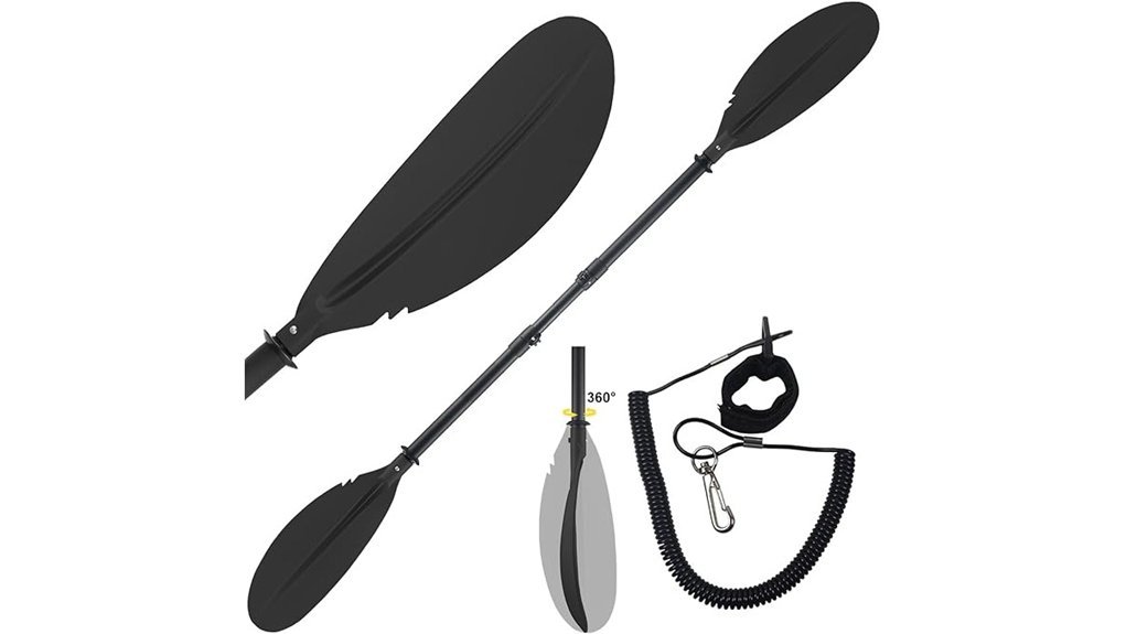 adult kayak paddle set
