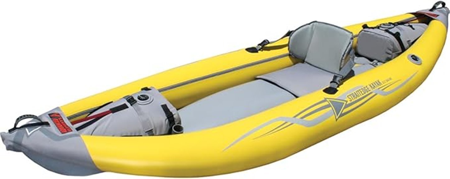 advanced inflatable kayak design