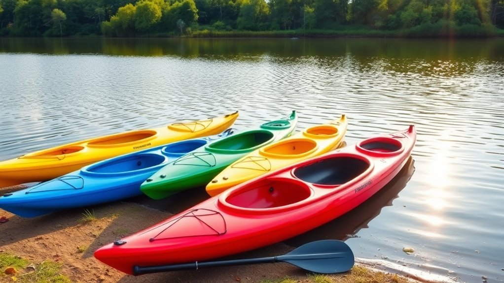 affordable beginner sit in kayaks