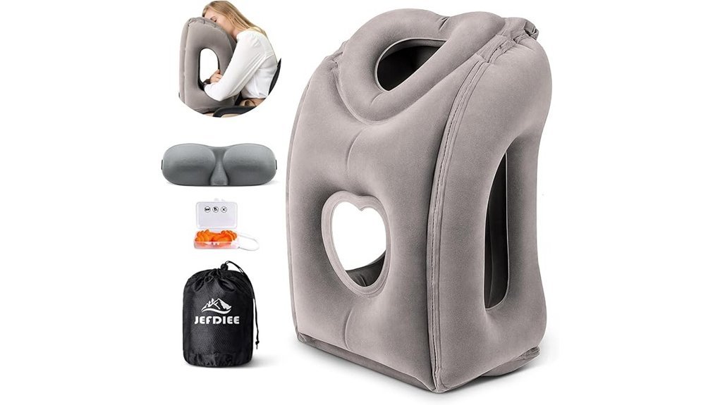 airplane inflatable neck pillow