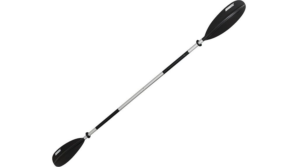 aluminum double end kayak paddle