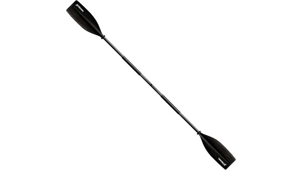 aluminum two piece kayak paddle