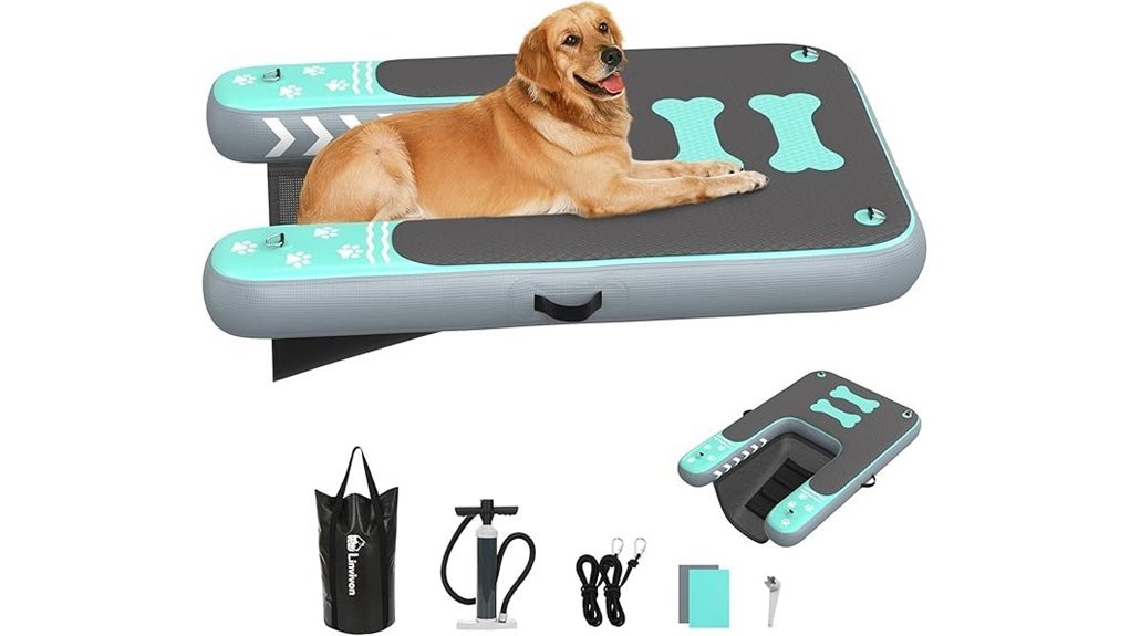 anti slip inflatable dog ramp