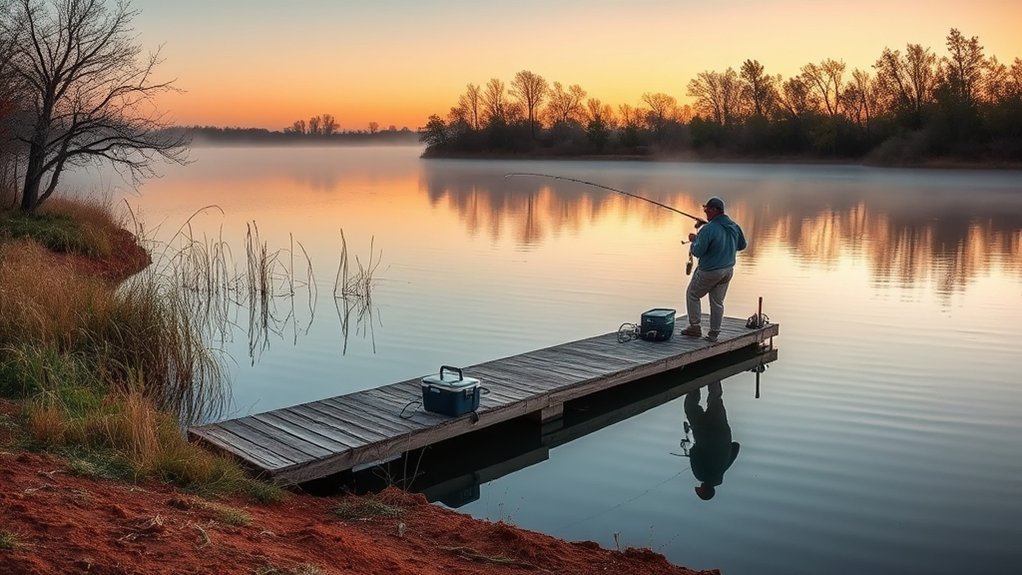 best fishing spots norman
