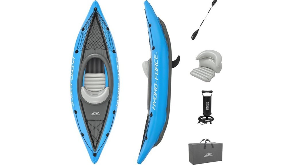 bestway inflatable kayak set