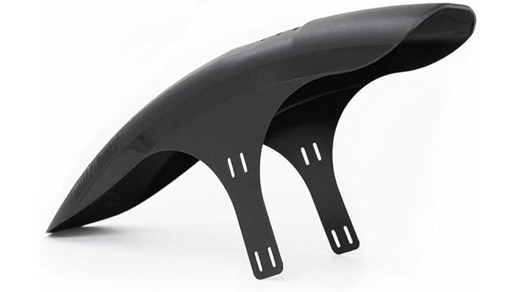 black short bike fenders