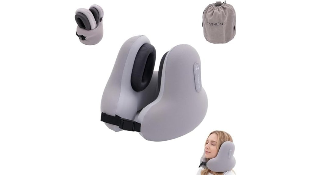 bluetooth enabled travel neck pillow