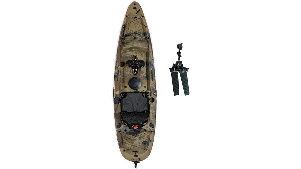 brooklyn single pedal kayak