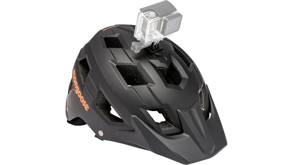 camera equipped bike helmet