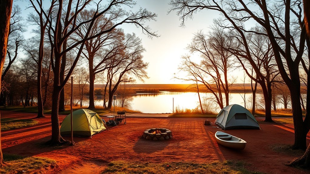 campgrounds near norman ok