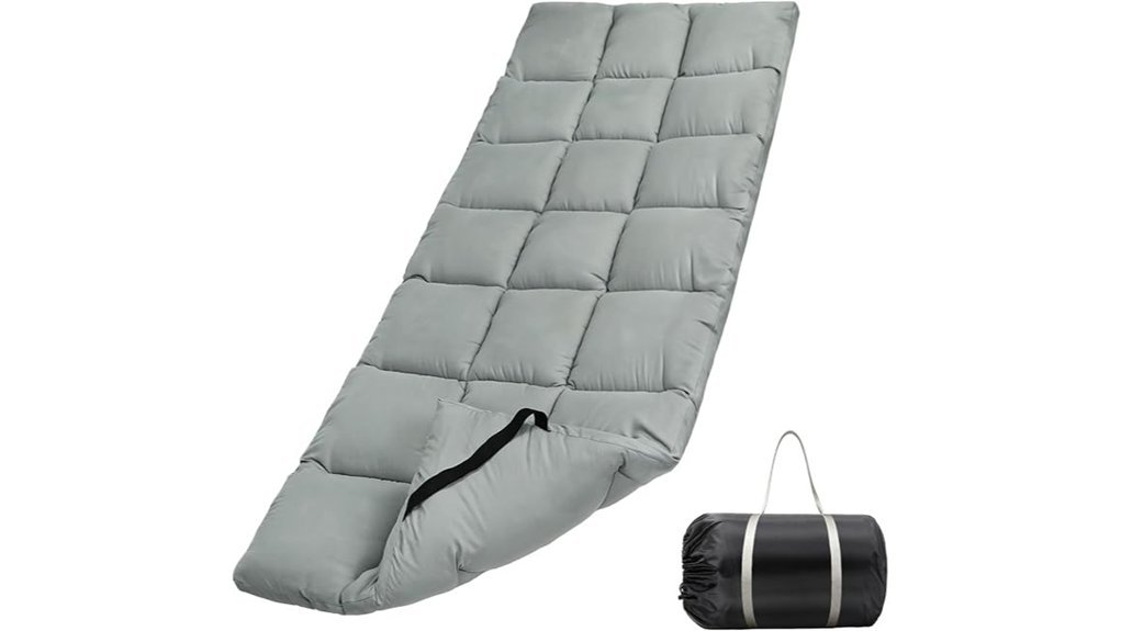 camping cot mattress pad