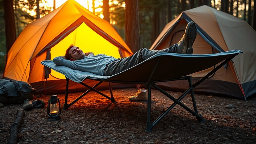 camping cots for tall individuals