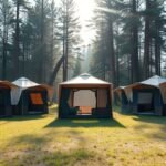 camping tents with porches