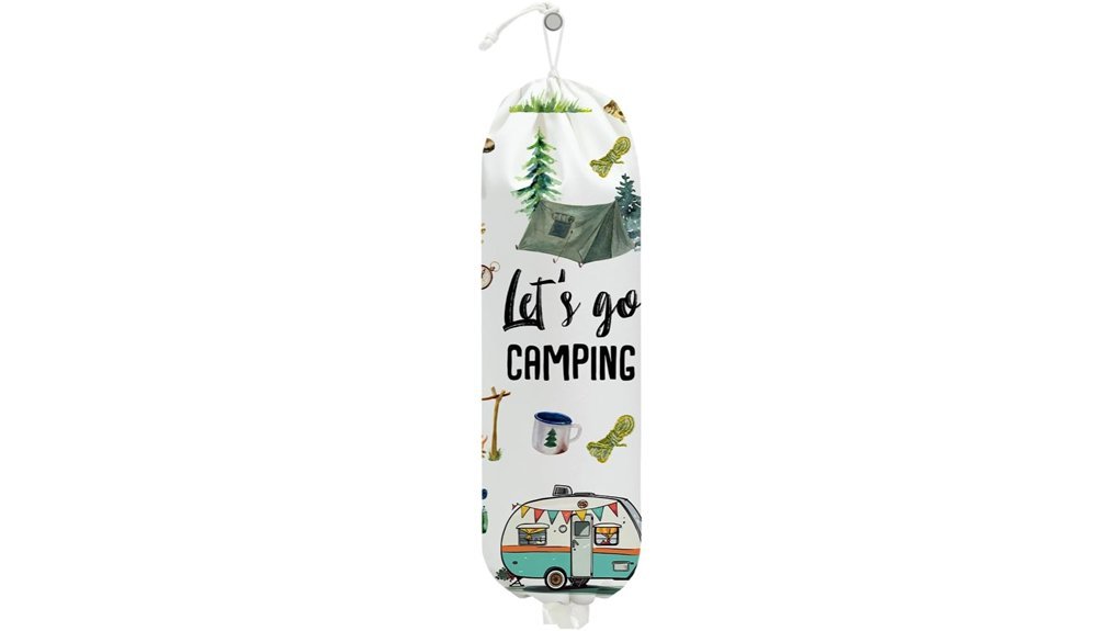 camping trash bag holder