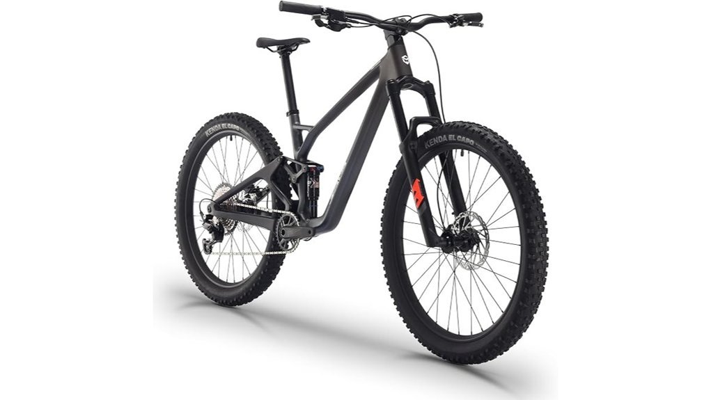 carbon fiber mountain bike