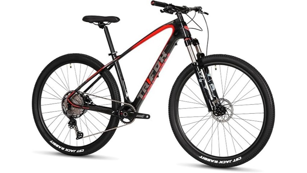 carbon fiber mountain bike