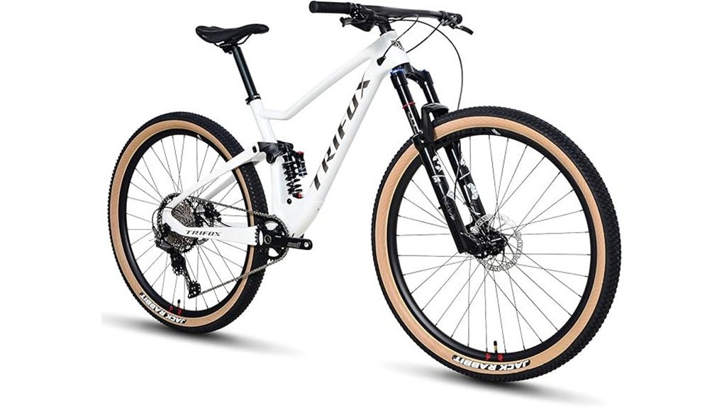 carbon full suspension bike