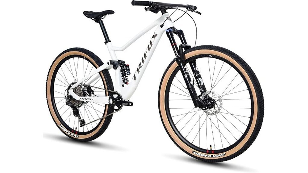 carbon full suspension bike