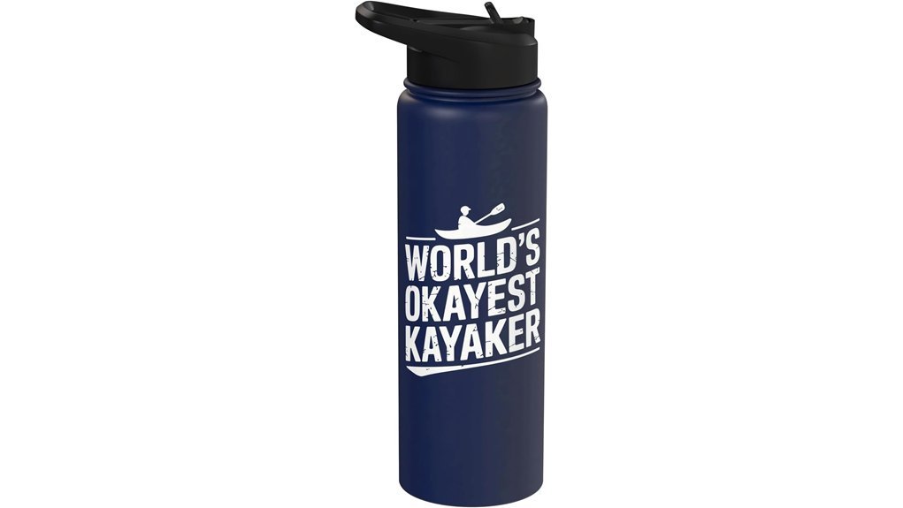casual kayaking insulated bottle