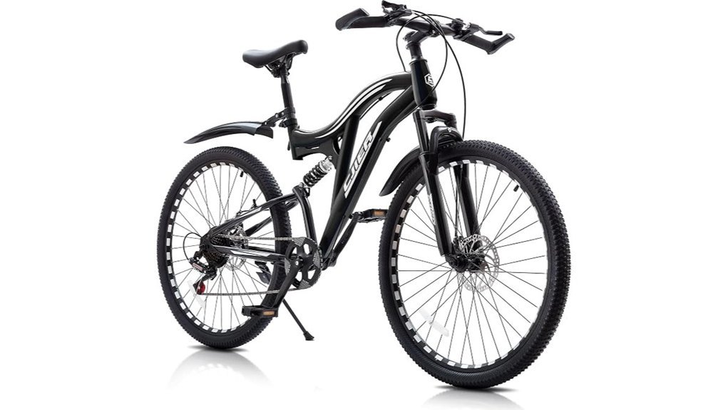 children s dual suspension bike