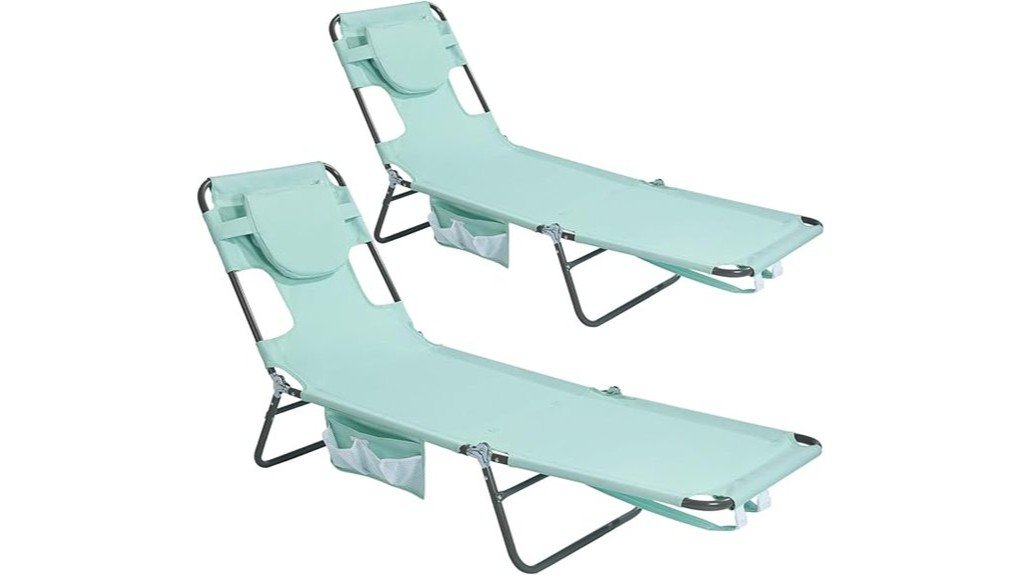 comfortable beach chair experience