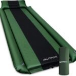 comfortable camping pad setup