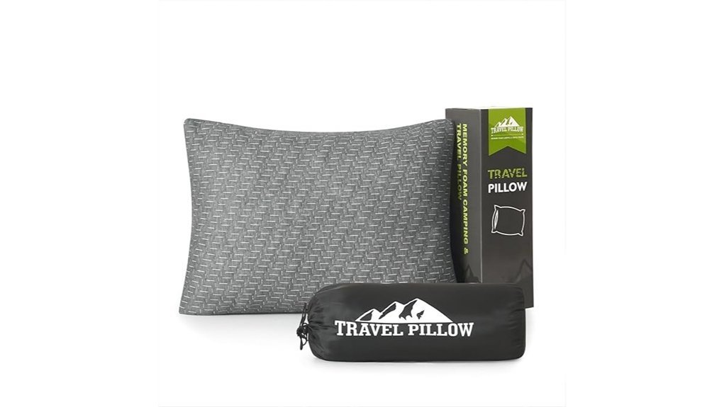 comfortable camping pillow option