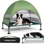 comfortable elevated dog bed