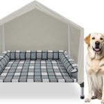 comfortable elevated pet bed
