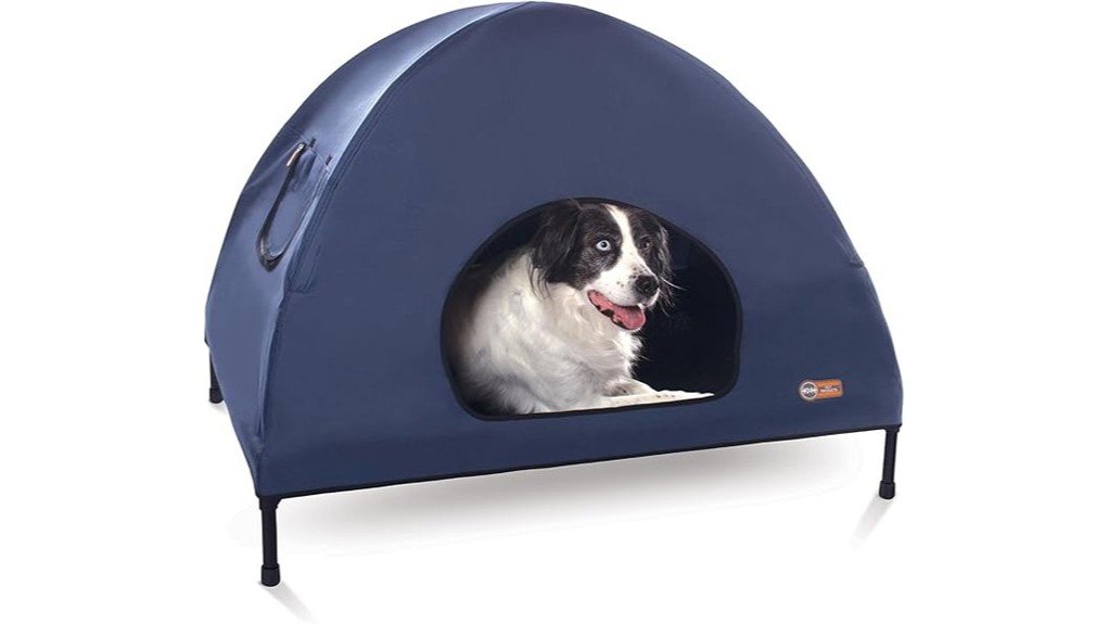 comfortable elevated pet shelter