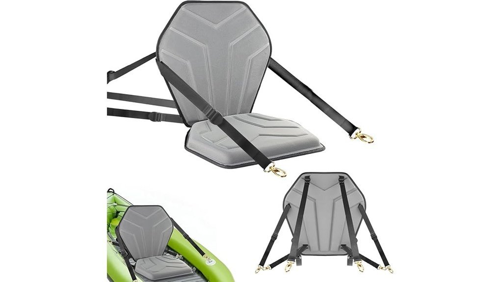 comfortable kayak seat support
