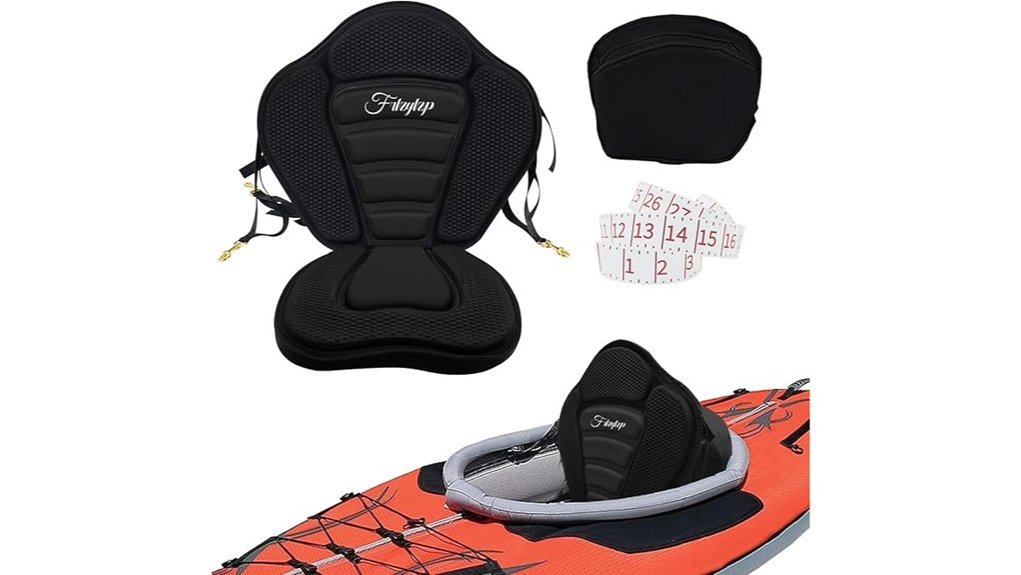 comfortable kayak seating solution