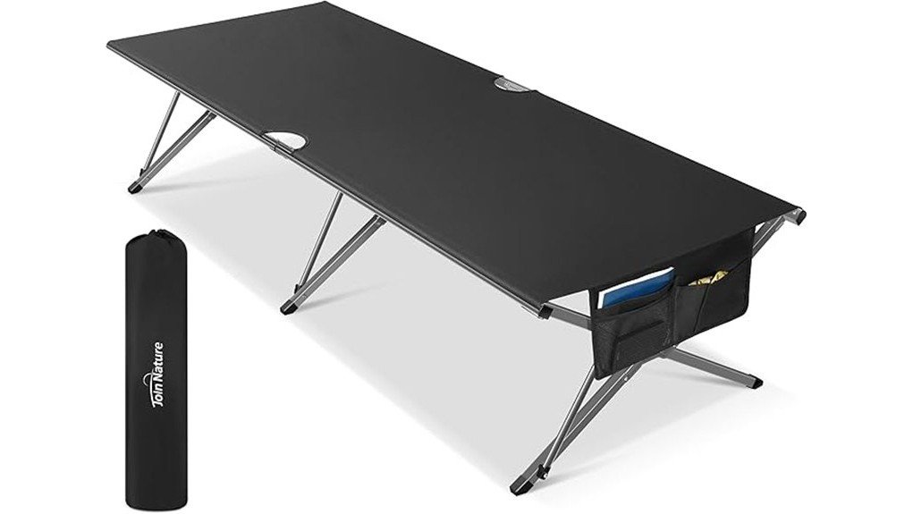 comfortable oversized camping cot