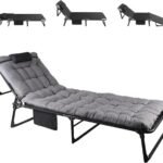 comfortable portable camping bed