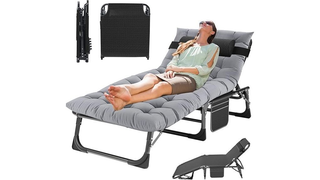 comfortable portable lounge chair