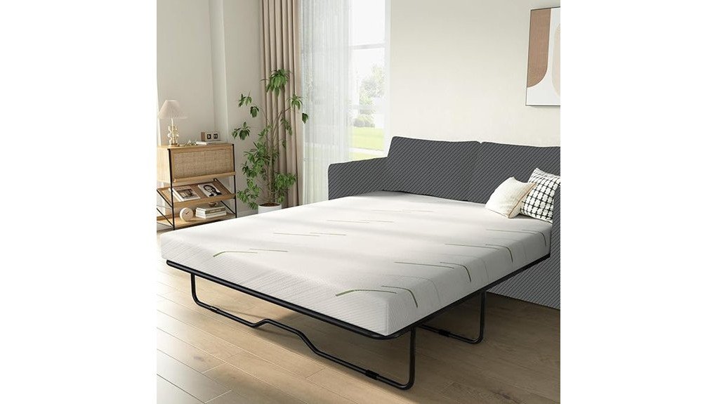 comfortable pull out mattress review