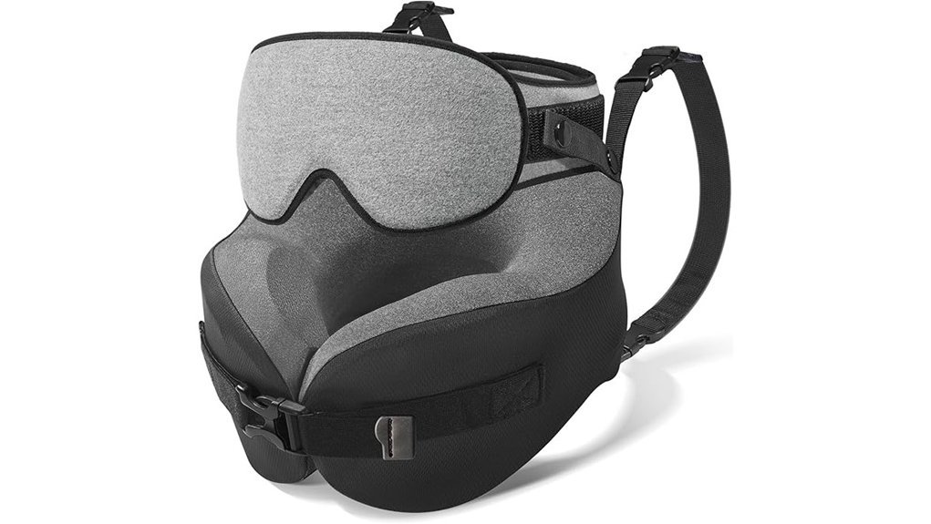 comfortable travel essentials set