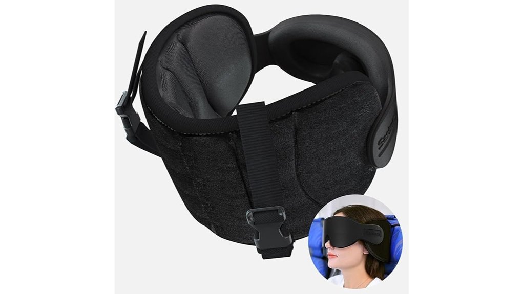 comfortable travel essentials set