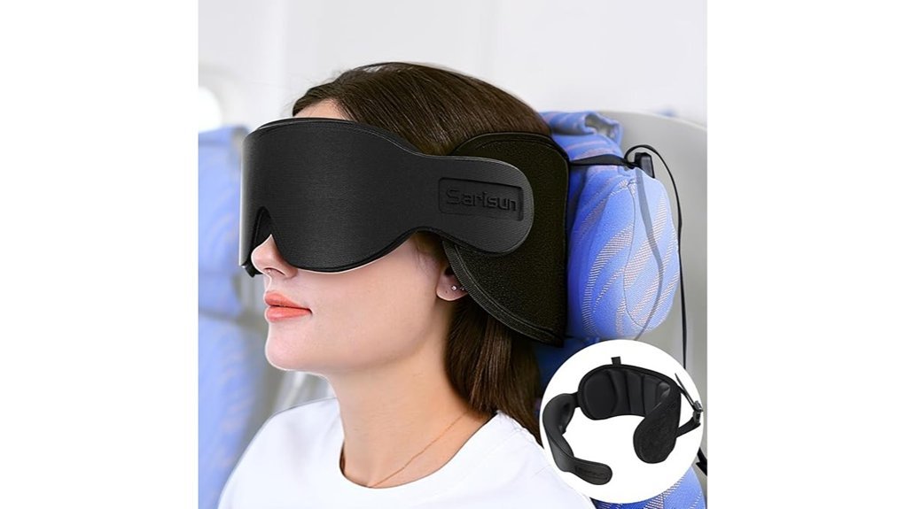 comfortable travel essentials set