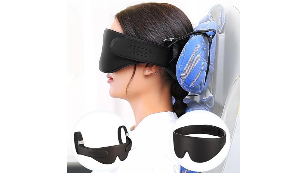 comfortable travel eye mask