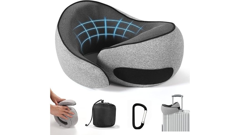 comfortable travel neck support